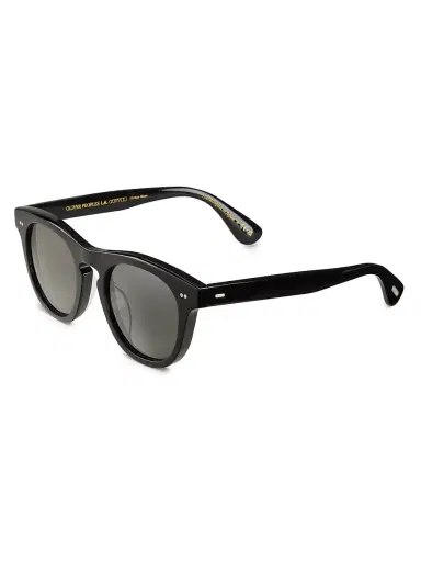 Oliver Peoples Women's Rorke Round Mirrored Sunglasses | Thumbnail 2 Oliver Peoples Women's Rorke Round Mirrored Sunglasses | Thumbnail 2