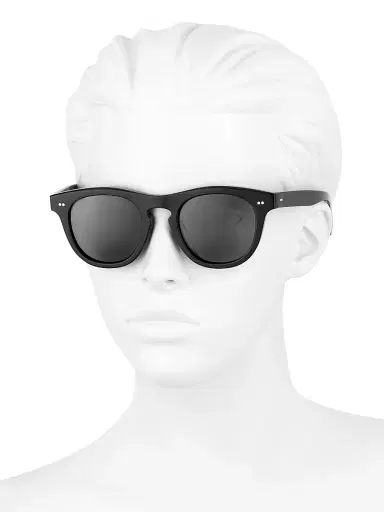 Oliver Peoples Women's Rorke Round Mirrored Sunglasses | Thumbnail 4 Oliver Peoples Women's Rorke Round Mirrored Sunglasses | Thumbnail 4