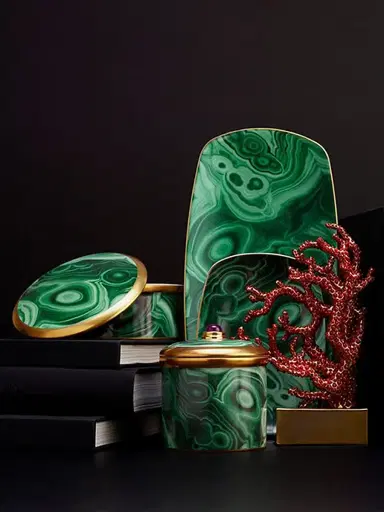 L'Objet Malachite Votive Candle | Thumbnail 2