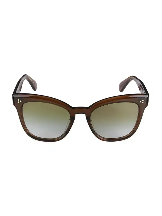 Oliver Peoples Women's Marianela 54MM Cat-Eye Sunglasses - Brown