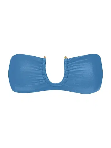 ViX by Paula Hermanny Women's Cora Bandeau Bikini Top - Light Blue | Thumbnail 1 ViX by Paula Hermanny Women's Cora Bandeau Bikini Top - Light Blue | Thumbnail 1