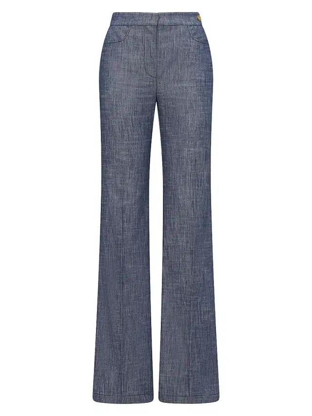 Callas Milano Women's Tonne High Rise Flared Jeans - Navy