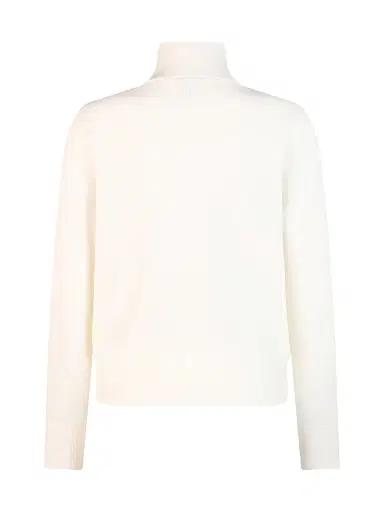 Moose Knuckles Women's Josephine Logo Knit Sweater - Plaster | Thumbnail 9 Moose Knuckles Women's Josephine Logo Knit Sweater - Plaster | Thumbnail 9