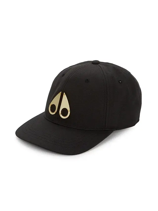 Moose Knuckles Men's Logo Icon Cap - Black Gold