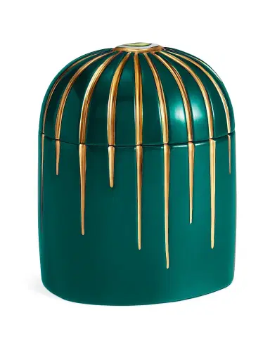L'Objet Lito Porcelain Candle - Green | Thumbnail 2