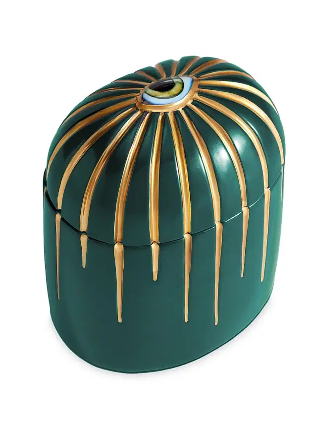 L'Objet Lito Porcelain Candle - Green