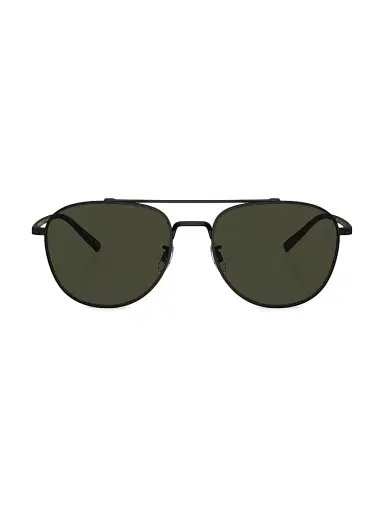 Oliver Peoples Men's Rivetti 55MM Aviator Sunglasses | Thumbnail 2 Oliver Peoples Men's Rivetti 55MM Aviator Sunglasses | Thumbnail 2