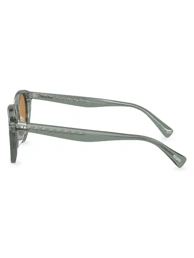Oliver Peoples Men's Romare Phantos 50MM Round Sunglasses - Steel Blue Orange | Thumbnail 3 Oliver Peoples Men's Romare Phantos 50MM Round Sunglasses - Steel Blue Orange | Thumbnail 3