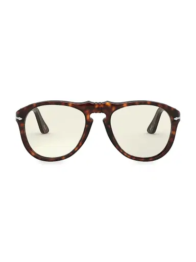 PERSOL Men's 55MM Round Sunglasses - Havana | Thumbnail 2