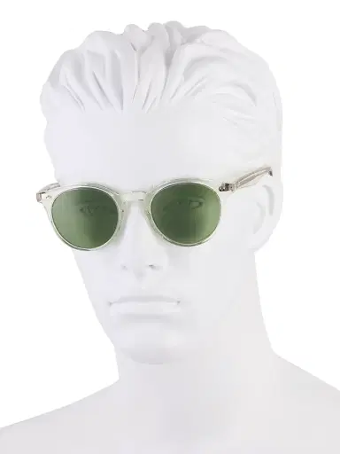 Oliver Peoples Men's 50MM Romare Phantos Round Sunglasses - Light Beige | Thumbnail 4 Oliver Peoples Men's 50MM Romare Phantos Round Sunglasses - Light Beige | Thumbnail 4