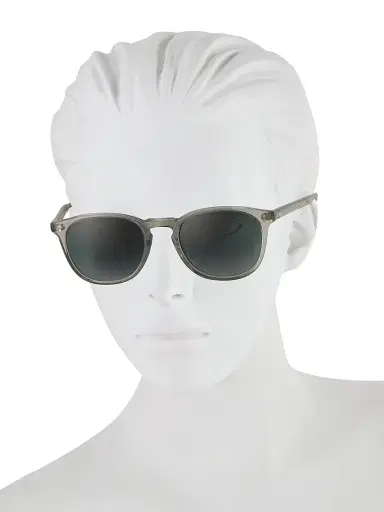 Oliver Peoples Women's Finley 51MM Round Sunglasses - Black Diamond | Thumbnail 4