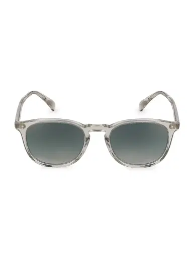 Oliver Peoples Women's Finley 51MM Round Sunglasses - Black Diamond | Thumbnail 1