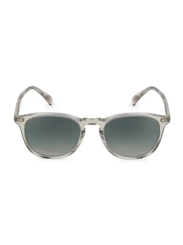 Women's Finley 51MM Round Sunglasses - Black Diamond Women's Finley 51MM Round Sunglasses - Black Diamond