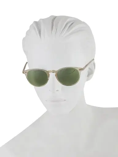 Oliver Peoples Women's Riley 49MM Black Round Sunglasses | Thumbnail 4