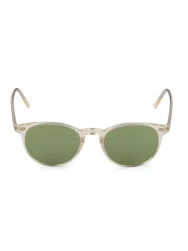 Oliver Peoples Women's Riley 49MM Black Round Sunglasses | Thumbnail 1