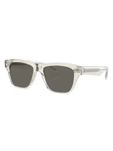Oliver Peoples Men's 52MM Square Sunglasses - Grey | Thumbnail 1