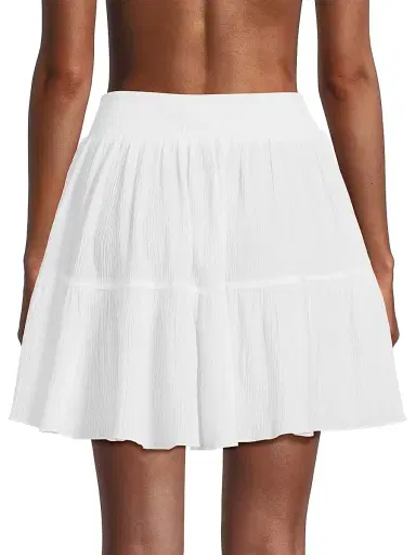 Change of Scenery Women's Izzy Cotton Wrap Skirt - Fresh White - Size XS | Thumbnail 5 Change of Scenery Women's Izzy Cotton Wrap Skirt - Fresh White - Size XS | Thumbnail 5