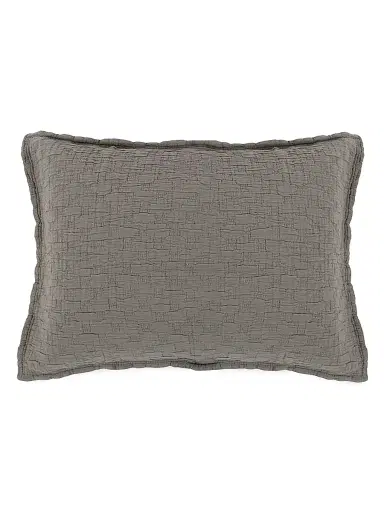 Pom Pom at Home Ojai Cotton Matelassé - Pebble - Size King | Thumbnail 2 Pom Pom at Home Ojai Cotton Matelassé - Pebble - Size King | Thumbnail 2