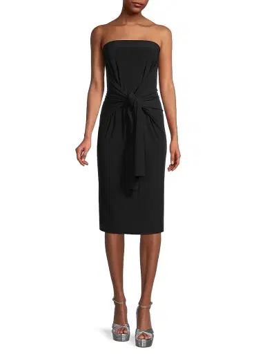Norma Kamali Women's All-In-One Multi-Wear Dress - Black | Thumbnail 7