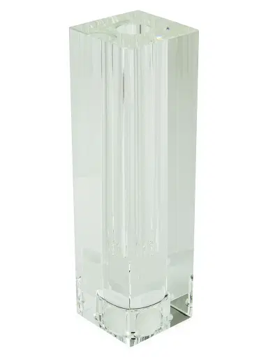 Tizo Clear Crystal Bud Vase & Votive Holder - Clear Large | Thumbnail 3