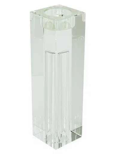Tizo Clear Crystal Bud Vase & Votive Holder - Clear Large | Thumbnail 4
