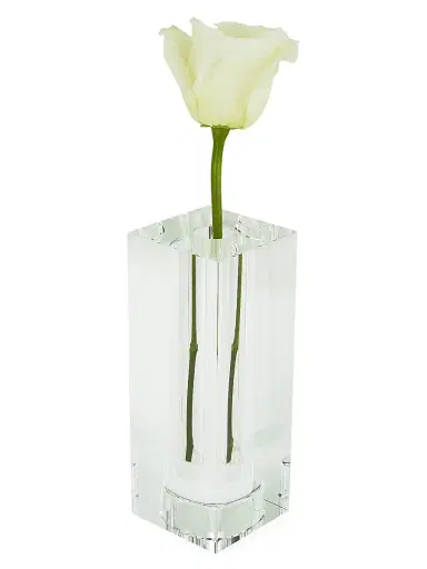Tizo Clear Crystal Bud Vase & Votive Holder - Clear Large | Thumbnail 1