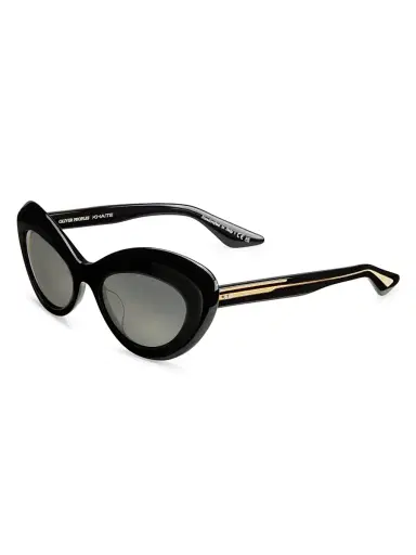 Khaite x Oliver Peoples Women's 1968C 53MM Oval Sunglasses | Thumbnail 2 Khaite x Oliver Peoples Women's 1968C 53MM Oval Sunglasses | Thumbnail 2