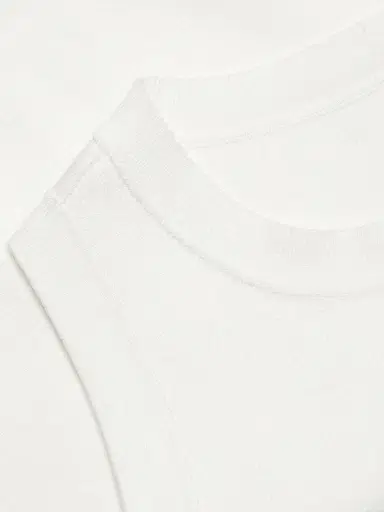 Toccin Women's Peyton Racerback Crop Tank Top - Optic | Thumbnail 7 Toccin Women's Peyton Racerback Crop Tank Top - Optic | Thumbnail 7