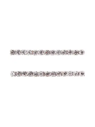 Jennifer Behr Women's Gwen 2-Piece Crystal Bobby Pin Set - Crystal | Thumbnail 1 Jennifer Behr Women's Gwen 2-Piece Crystal Bobby Pin Set - Crystal | Thumbnail 1