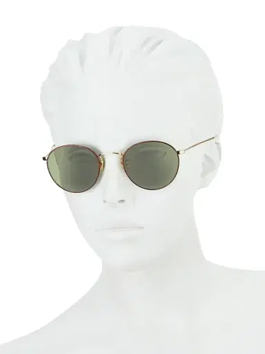 Oliver Peoples Women's Coleridge 50MM Round Sunglasses - Gold | Thumbnail 4