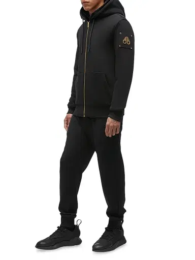 Moose Knuckles Men's Gold Capsule Linden Bunny Hoodie | Thumbnail 2 Moose Knuckles Men's Gold Capsule Linden Bunny Hoodie | Thumbnail 2