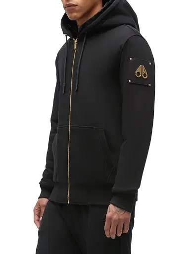 Moose Knuckles Men's Gold Capsule Linden Bunny Hoodie | Thumbnail 1 Moose Knuckles Men's Gold Capsule Linden Bunny Hoodie | Thumbnail 1