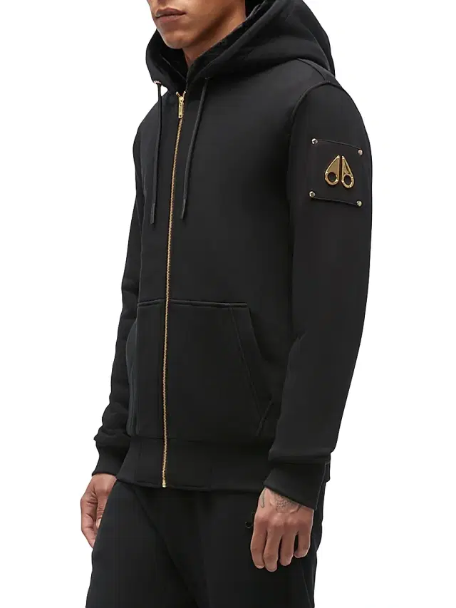 Moose Knuckles Men's Gold Capsule Linden Bunny Hoodie