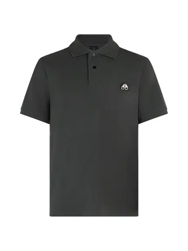 Moose Knuckles Men's Everett Logo Polo Shirt | Thumbnail 1 Moose Knuckles Men's Everett Logo Polo Shirt | Thumbnail 1