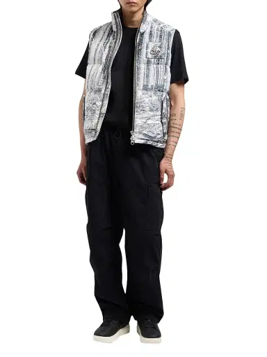 Moose Knuckles Men's Westmount Printed Down Vest | Thumbnail 2 Moose Knuckles Men's Westmount Printed Down Vest | Thumbnail 2