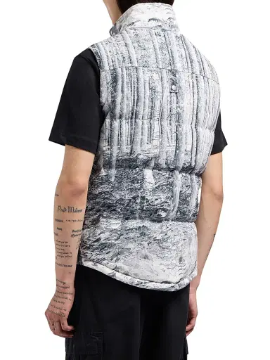Moose Knuckles Men's Westmount Printed Down Vest | Thumbnail 6 Moose Knuckles Men's Westmount Printed Down Vest | Thumbnail 6