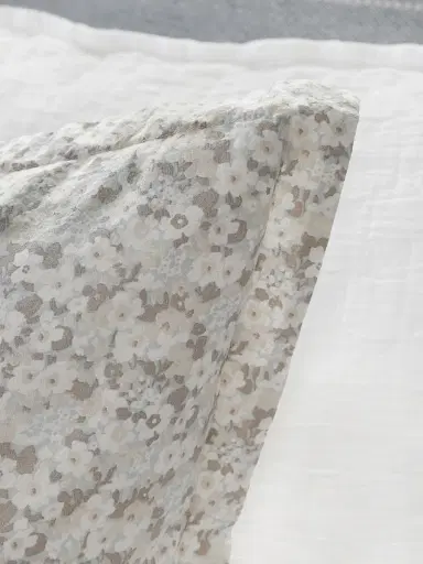 Pom Pom at Home June Cotton Duvet - Ocean Grey - Size European | Thumbnail 4 Pom Pom at Home June Cotton Duvet - Ocean Grey - Size European | Thumbnail 4