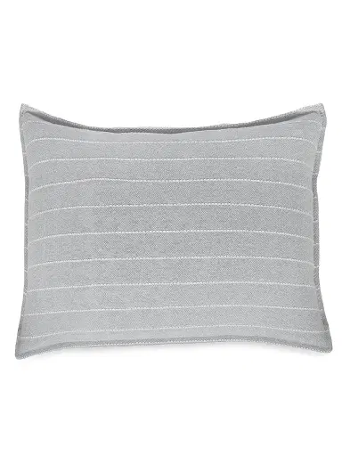 Pom Pom at Home Henley Hand-Loomed Pillow | Thumbnail 1 Pom Pom at Home Henley Hand-Loomed Pillow | Thumbnail 1