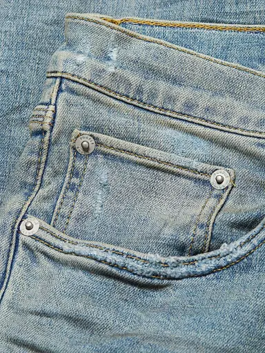 Purple Brand Men's Distressed Stretch-Skinny Jeans | Thumbnail 7 Purple Brand Men's Distressed Stretch-Skinny Jeans | Thumbnail 7