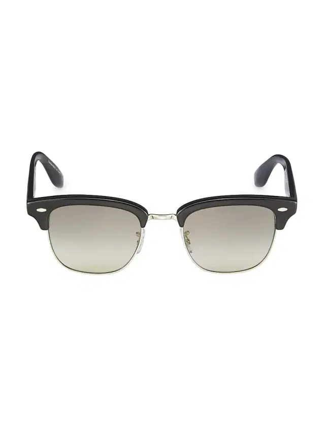 Brunello Cucinelli & Oliver Peoples Women's Capannelle 48MM Square Sunglasses - Black