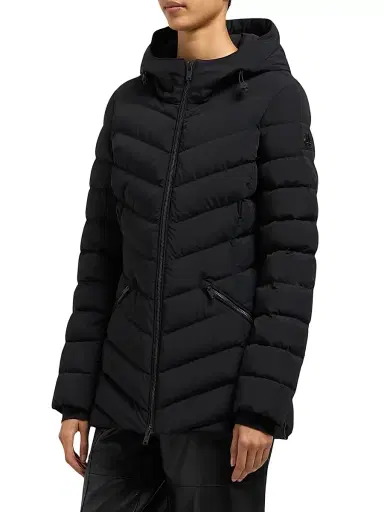 Moose Knuckles Women's Rockcliff Down Puffer Jacket - Black - Size XXS | Thumbnail 4 Moose Knuckles Women's Rockcliff Down Puffer Jacket - Black - Size XXS | Thumbnail 4