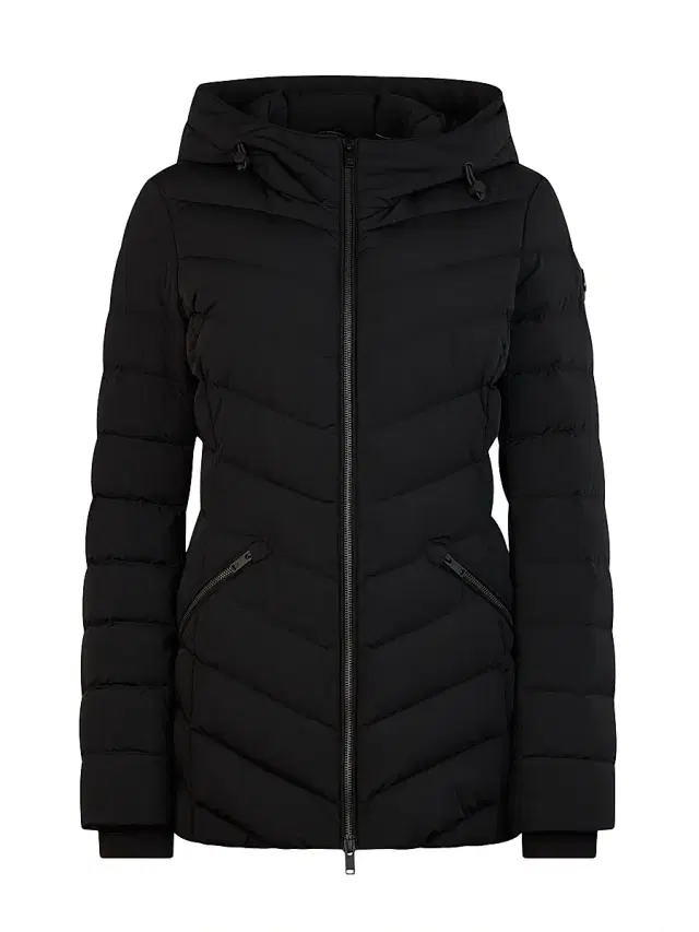 Moose Knuckles Women's Rockcliff Down Puffer Jacket - Black