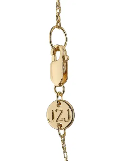 Jennifer Zeuner Jewelry Women's Addison 18K-Yellow-Gold Vermeil "Love" Pendant Necklace - Gold Vermeil | Thumbnail 3 Jennifer Zeuner Jewelry Women's Addison 18K-Yellow-Gold Vermeil "Love" Pendant Necklace - Gold Vermeil | Thumbnail 3