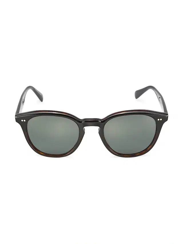 Oliver Peoples Women's Desmon 50MM Pantos Sunglasses - Black