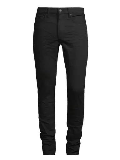 Purple Brand Men's Cotton Five-Pocket Jeans - Black Raw - Size 40 | Thumbnail 1 Purple Brand Men's Cotton Five-Pocket Jeans - Black Raw - Size 40 | Thumbnail 1