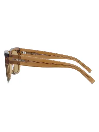 Givenchy Men's GV Day Rose Rectangular Sunglasses - Shiny Light Brown | Thumbnail 3 Givenchy Men's GV Day Rose Rectangular Sunglasses - Shiny Light Brown | Thumbnail 3