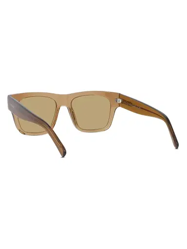 Givenchy Men's GV Day Rose Rectangular Sunglasses - Shiny Light Brown | Thumbnail 4 Givenchy Men's GV Day Rose Rectangular Sunglasses - Shiny Light Brown | Thumbnail 4