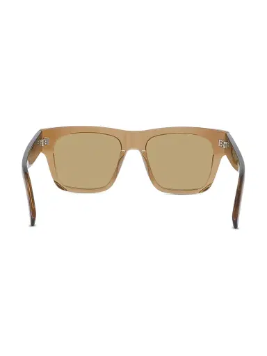 Givenchy Men's GV Day Rose Rectangular Sunglasses - Shiny Light Brown | Thumbnail 5 Givenchy Men's GV Day Rose Rectangular Sunglasses - Shiny Light Brown | Thumbnail 5