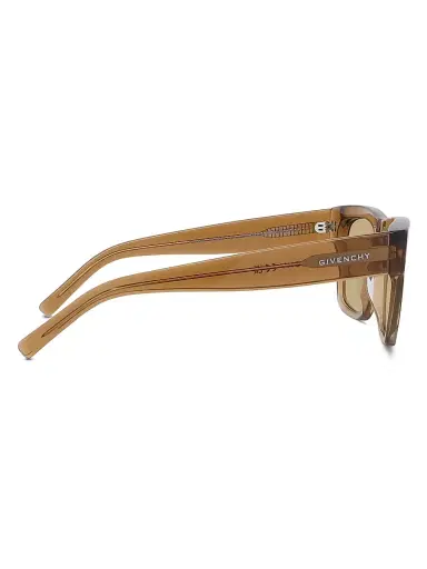 Givenchy Men's GV Day Rose Rectangular Sunglasses - Shiny Light Brown | Thumbnail 7 Givenchy Men's GV Day Rose Rectangular Sunglasses - Shiny Light Brown | Thumbnail 7