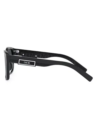 Dior Men's DIORB23 S2F 58MM Square Sunglasses - Black | Thumbnail 3